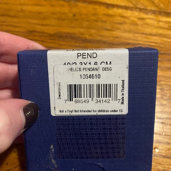 Swarovski Helios Desert Glow Pendant Necklace - Picture 5 of 6